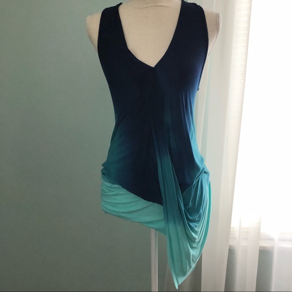 Young Fabulous & Broke Tops - NEW! Young Fabulous & Broke Blue Ombré Tank • XS/S